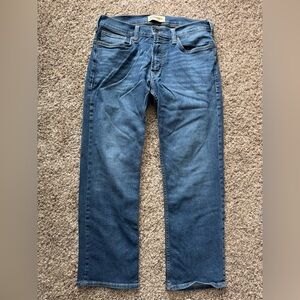 Men's Silver Relaxed Jeans 34x30